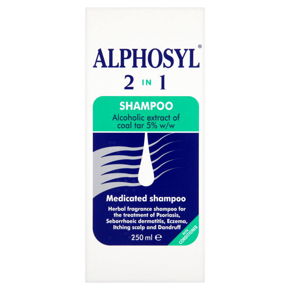 Alphosyl 2 in 1 Medicated Shampoo 250 ml
