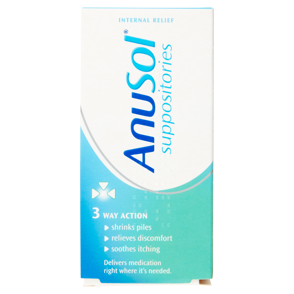 Anusol Suppositories 24 Pack.