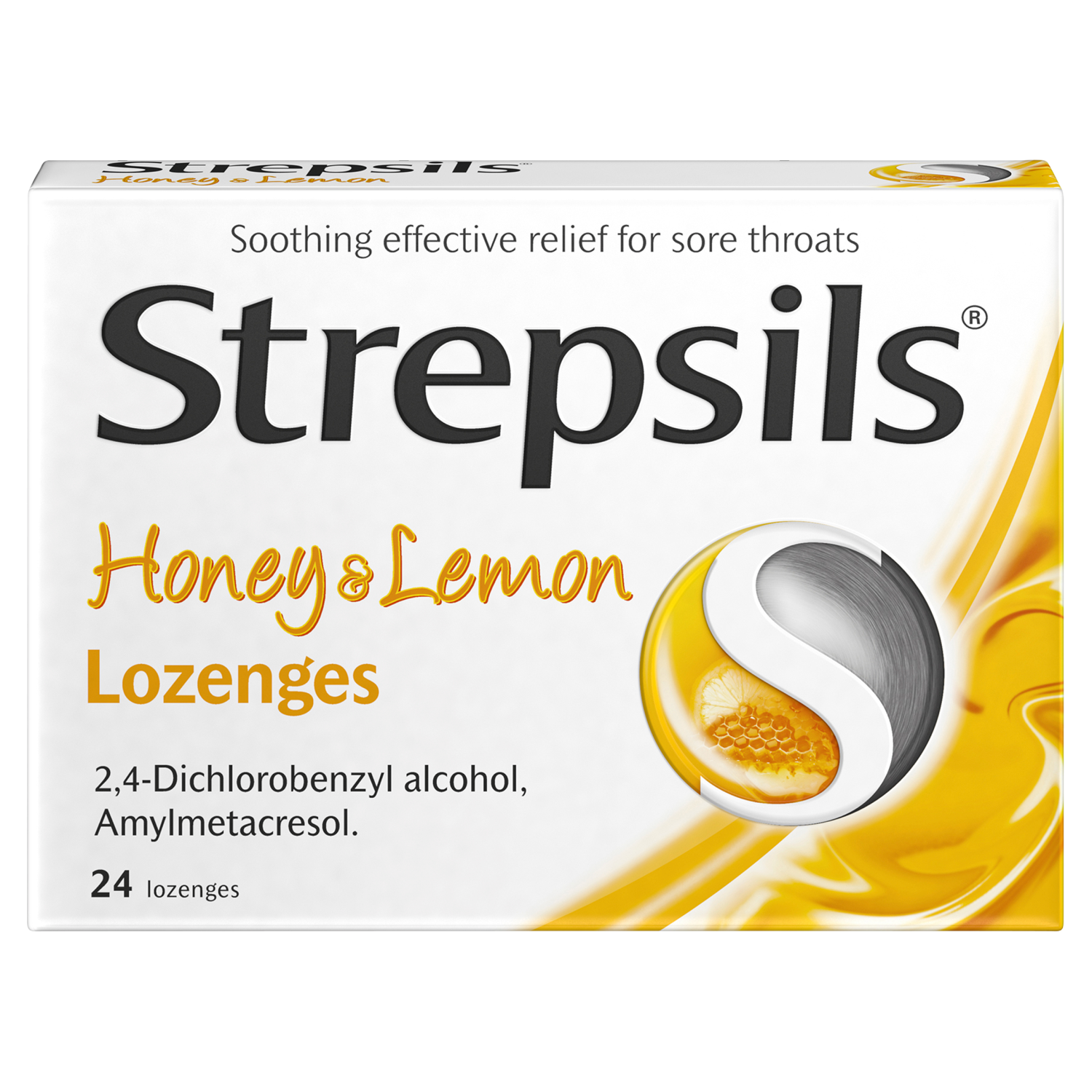 Strepsils Honey & Lemon Lozenges (24)