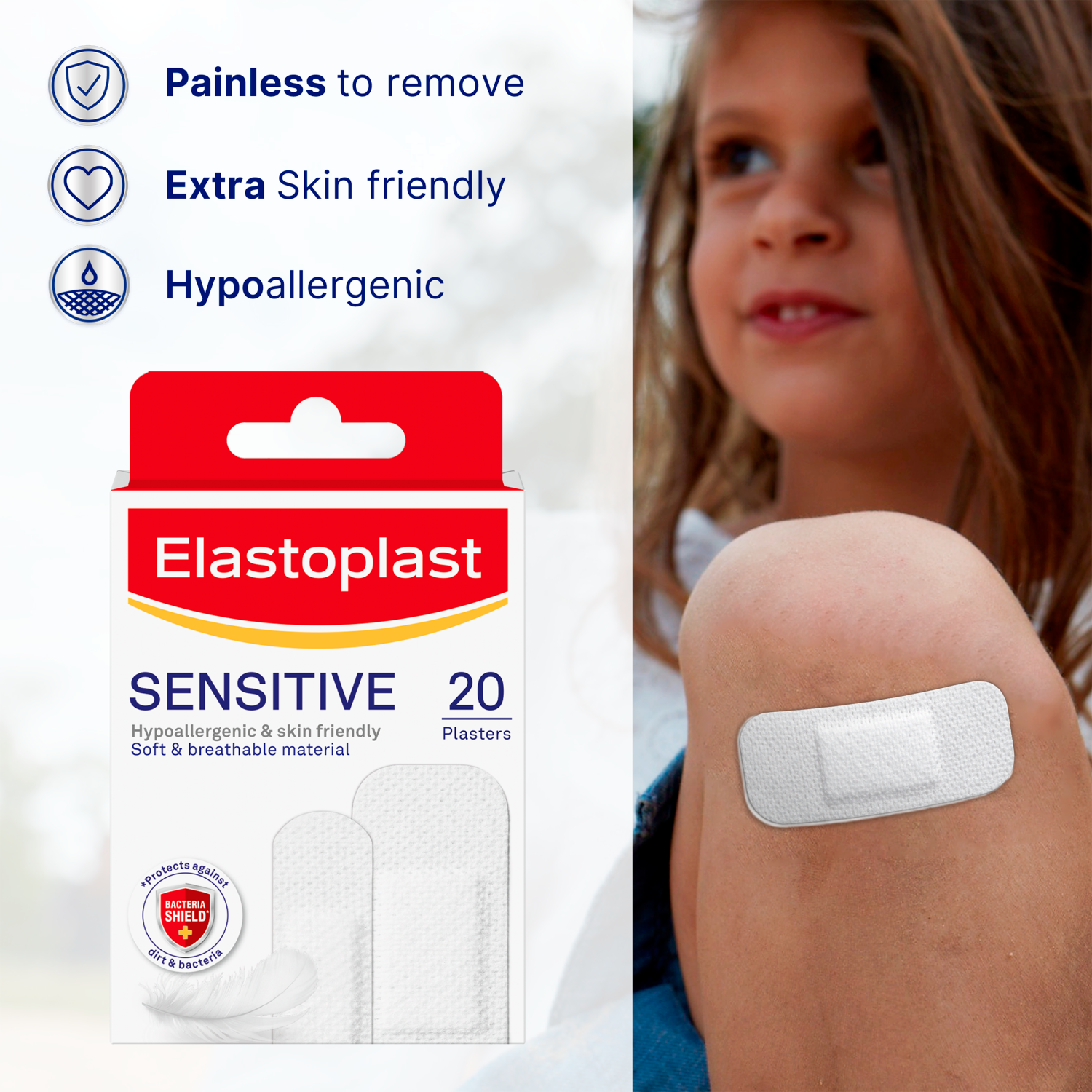 Elastoplast Sensitive Plasters (20 pack)