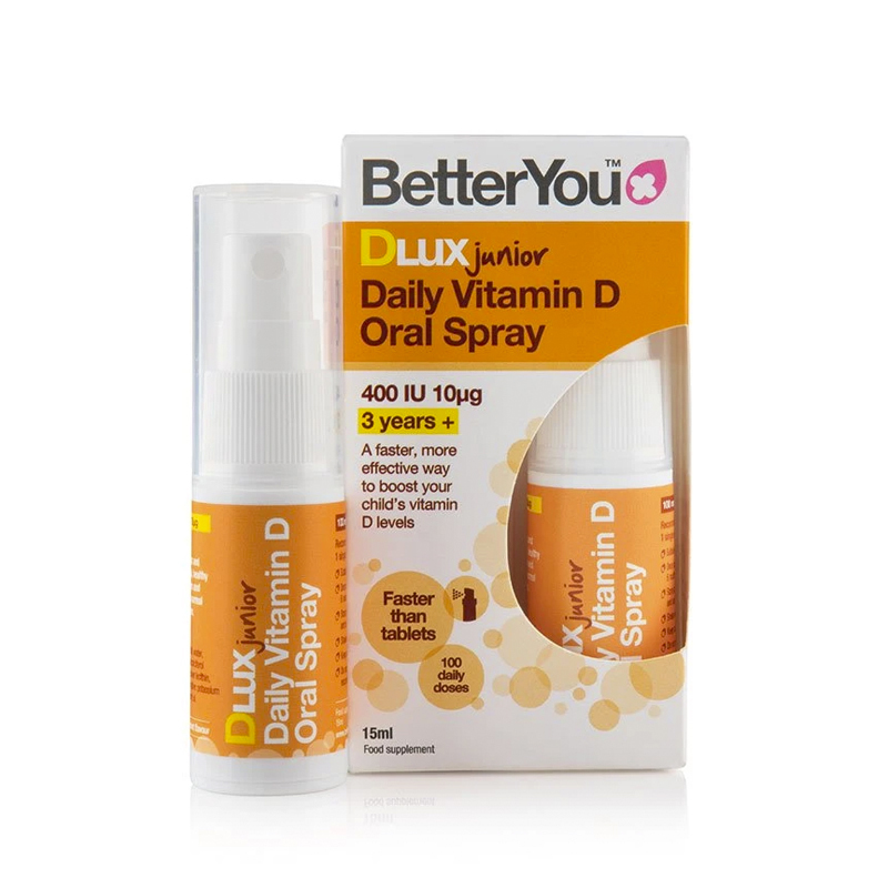BetterYou DLux Junior Daily Vitamin D Oral Spray 15ml