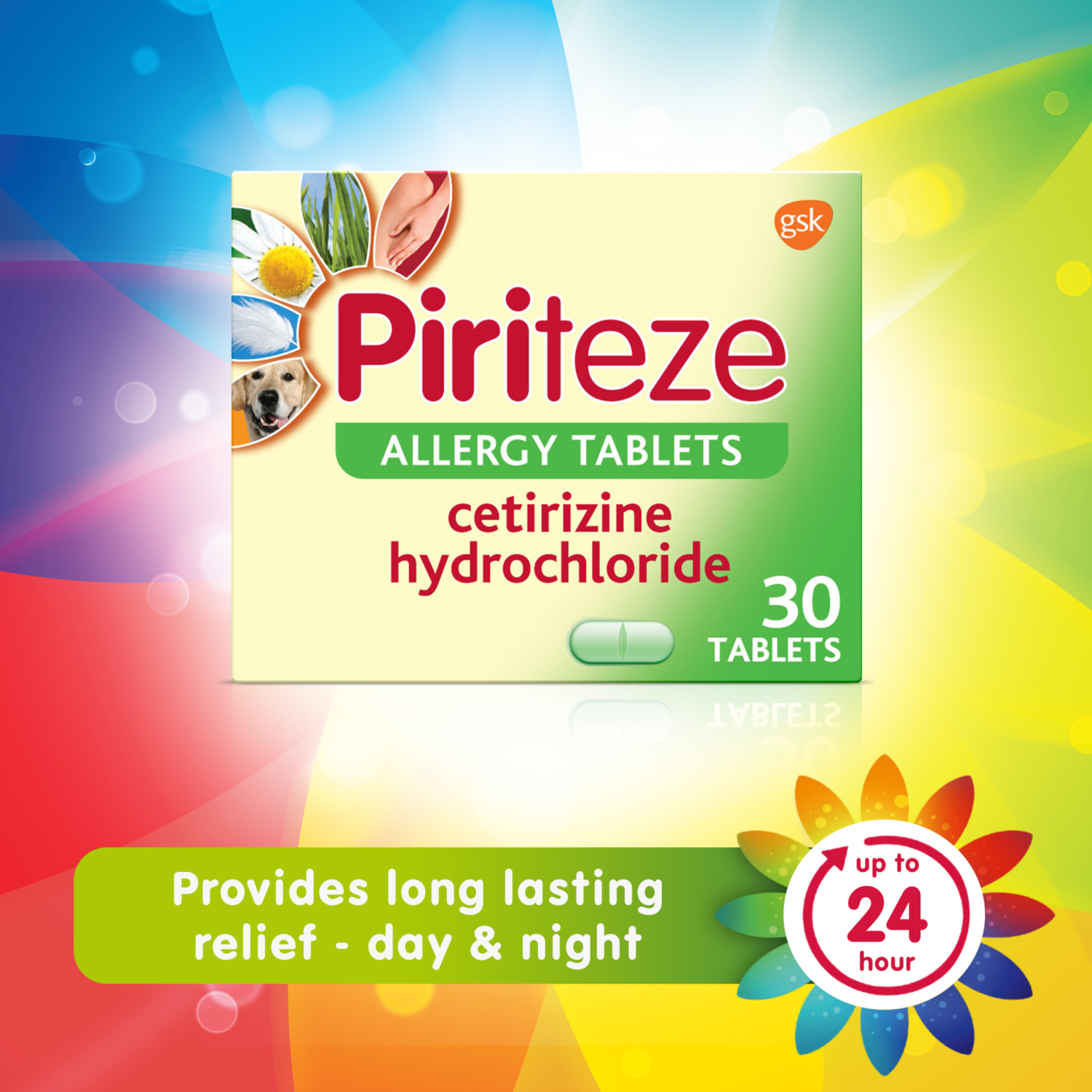 Piriteze Allergy Tablets (30 Tablets)