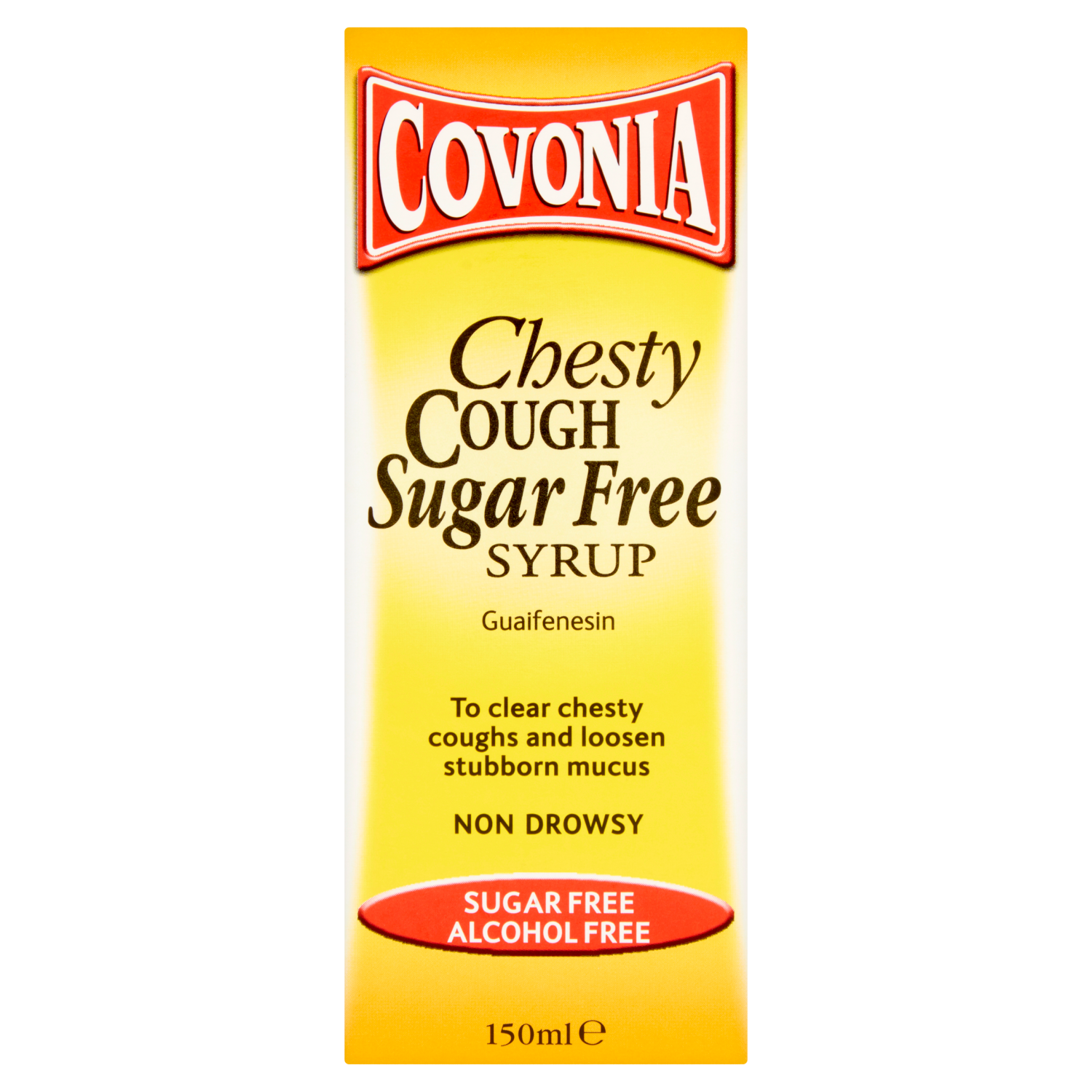 Covonia Chesty Cough Sugar Free Syrup 150ml