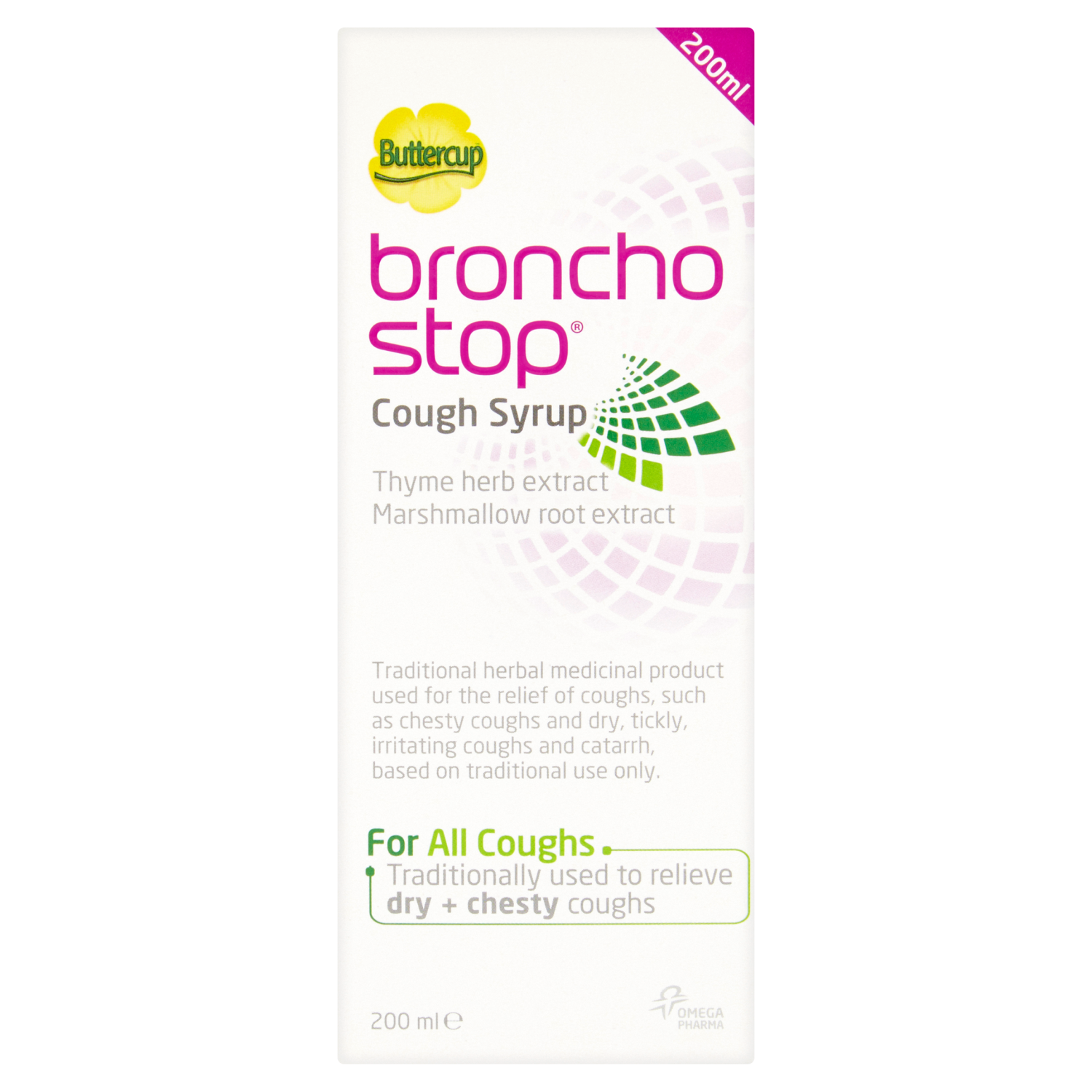 Bronchostop Cough Syrup 200ml