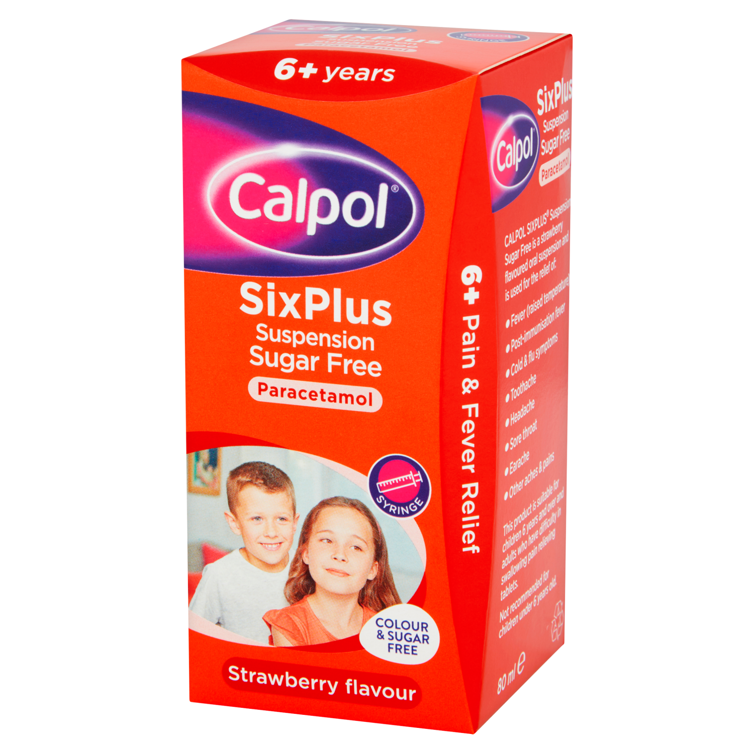Calpol SixPlus Suspension 80ml