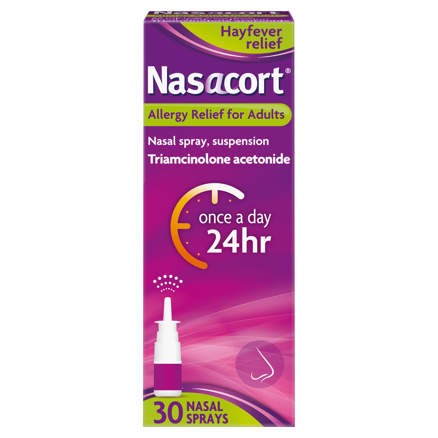 Nasacort Hayfever Allergy Nasal Spray 30 Sprays