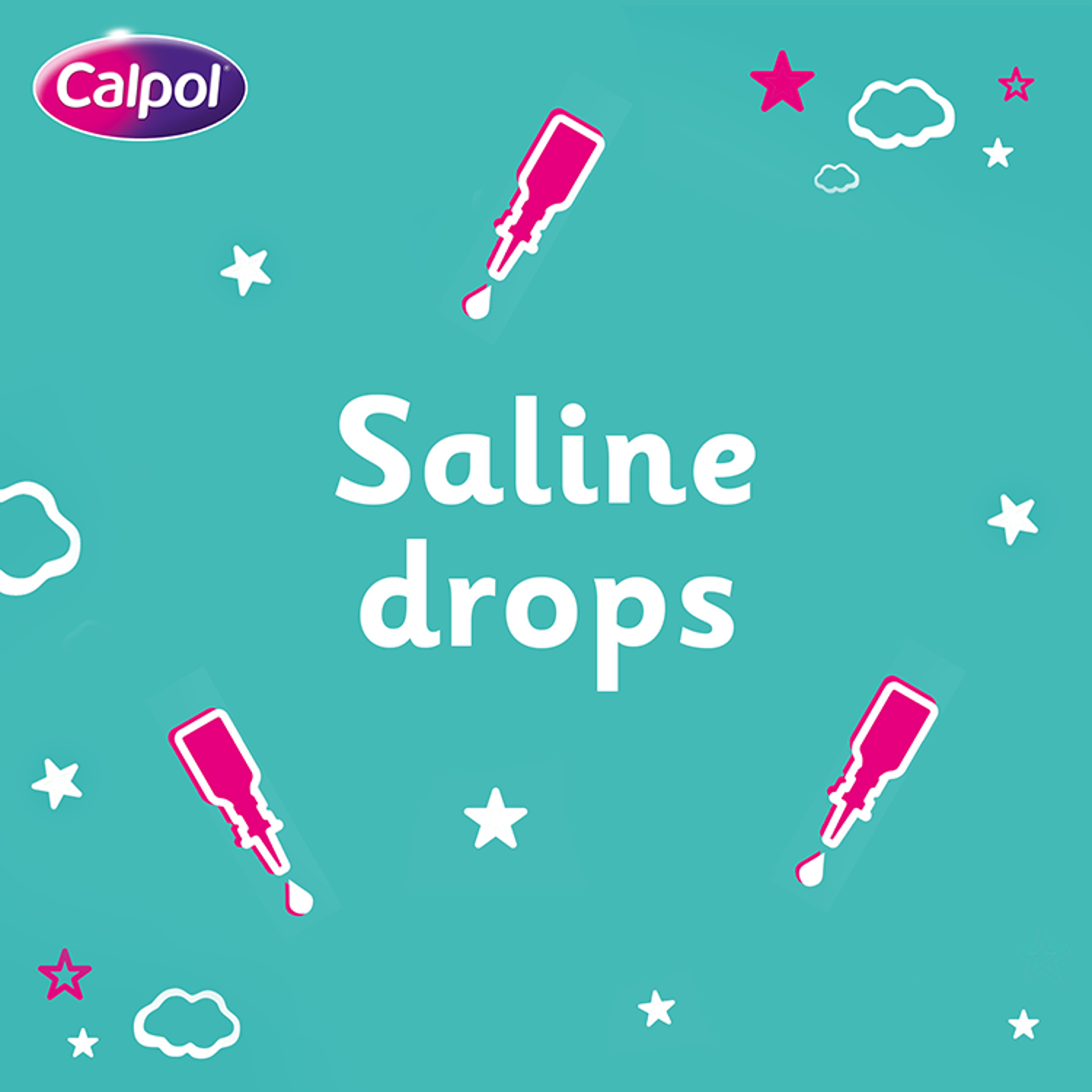 Calpol Soothe & Care Saline Nasal Drops
