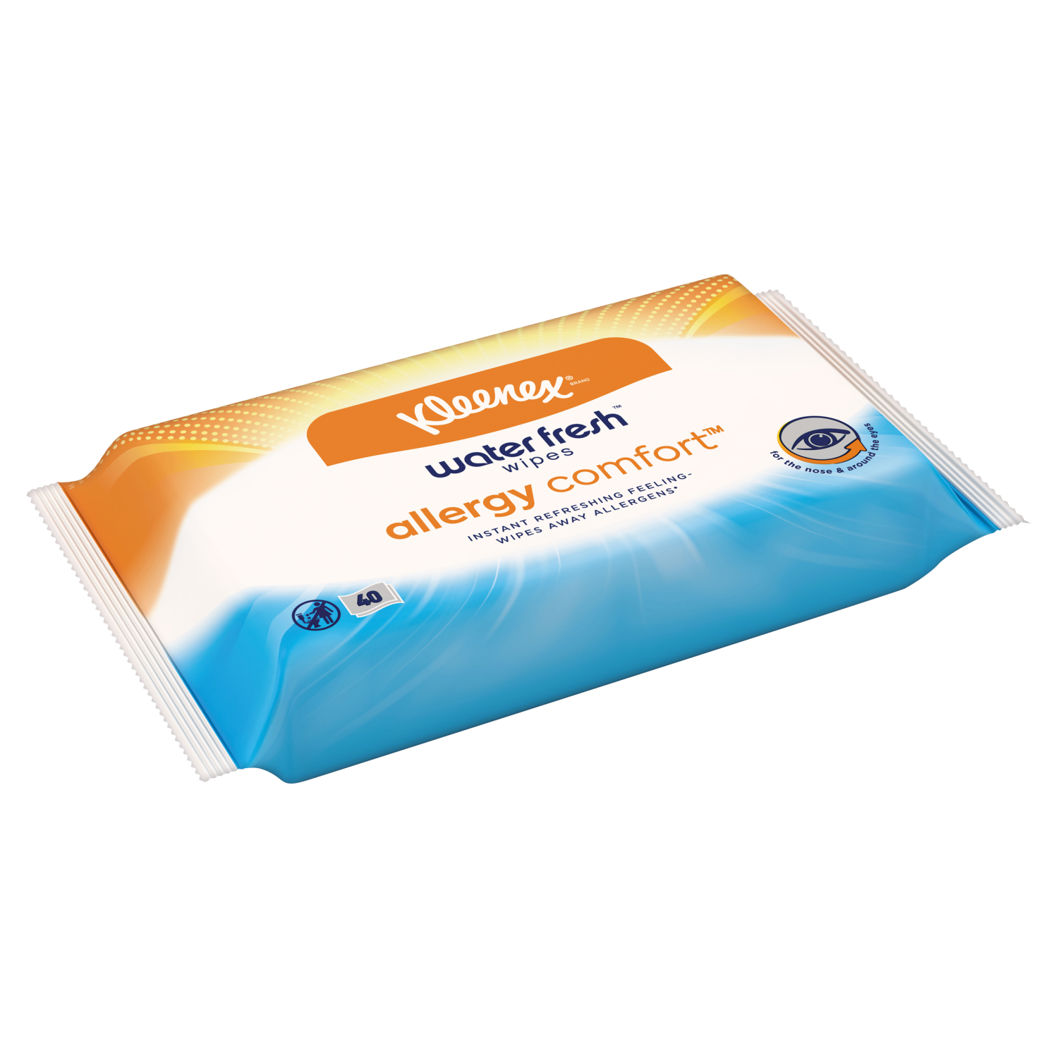 Kleenex® Water Fresh™ Wipes Allergy Comfort™ 40 Wipes